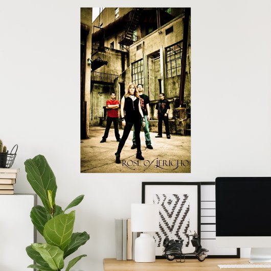 ROJ Band Alley Poster (Thuiskantoor)