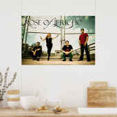 ROJ Band Chain Link Fence Poster (Keuken)