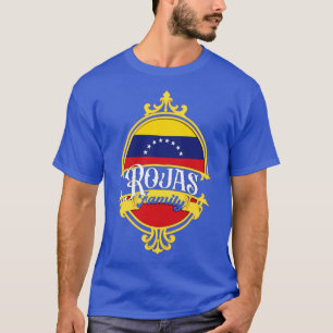 Rojas Familie Venezuela Vlag T-shirt