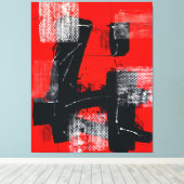 Rojo #101 canvas afdruk (Insitu (Houten vloer))