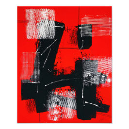 Rojo #101 foto afdruk