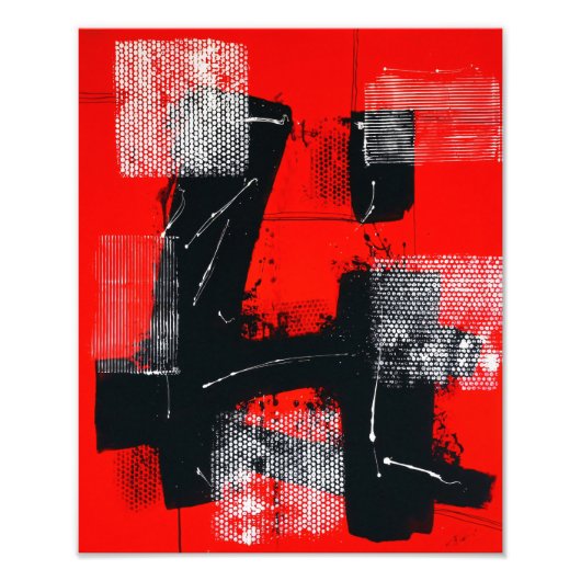 Rojo #101 foto afdruk (Voorkant)