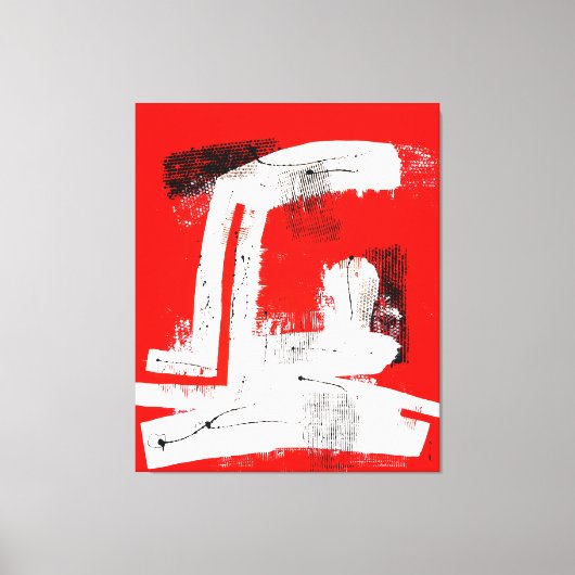 Rojo #102 canvas afdruk (Voorkant)