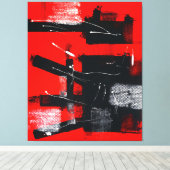 Rojo #103 canvas afdruk (Insitu (Houten vloer))