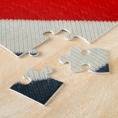 rojo-hond legpuzzel (Zijkant)