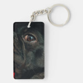 rojo-hond sleutelhanger (achterkant)