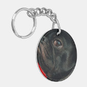 rojo-hond sleutelhanger (Voorkant Links)