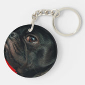 rojo-hond sleutelhanger (Achterkant)