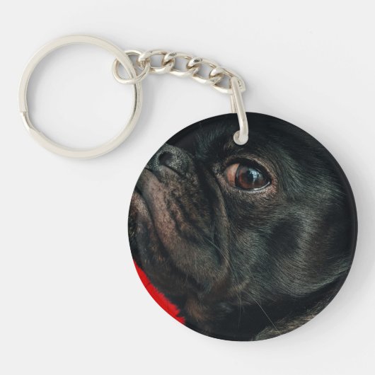 rojo-hond sleutelhanger (Voorkant)