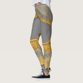 Rok Me op Kanten AI-kunst Leggings (Links)
