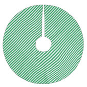 Rok met de groene en witte strepen met de kerstboo kerstboom rok (Voorkant)