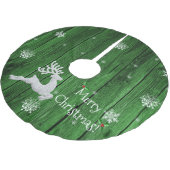 Rok van de groene kerstrendiervakantie kerstboom rok (Gekanteld)