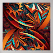 RokcloneDesigns 2024 Art Intelligence Alien Series Poster (Voorkant)