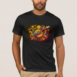 RokcloneDesigns 2024 Art Intelligence Jazz Series T-shirt