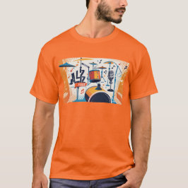RokcloneDesigns 2024 Art Intelligence Jazz Series T-shirt