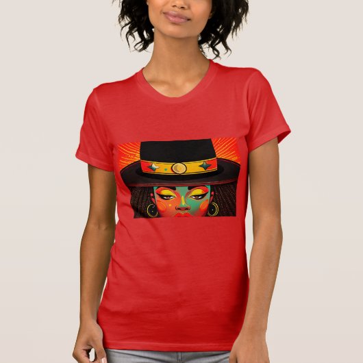 RokCloneDesigns Black inDesign feb 2025 T-shirt (Voorkant)