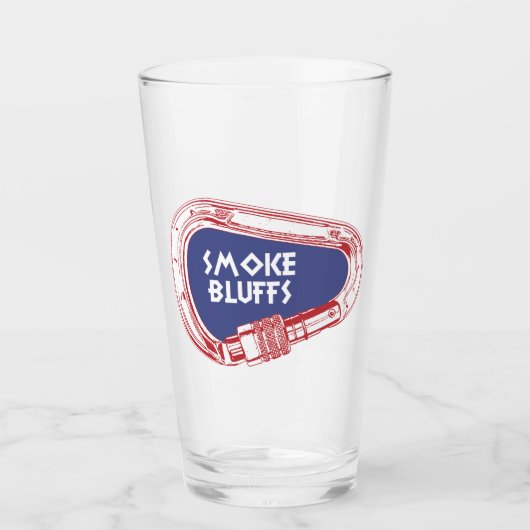 Roke Bluffs Klim Carabiner Glas (Voorkant)