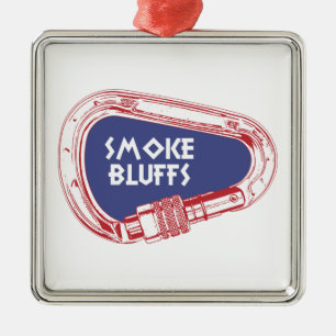 Roke Bluffs Klim Carabiner Metalen Ornament