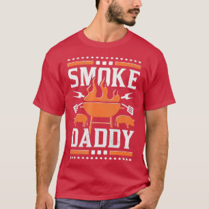 Roke papa Funny Dad BBQ T-shirt