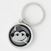 Roken aap Sleutelhanger (Voorkant)