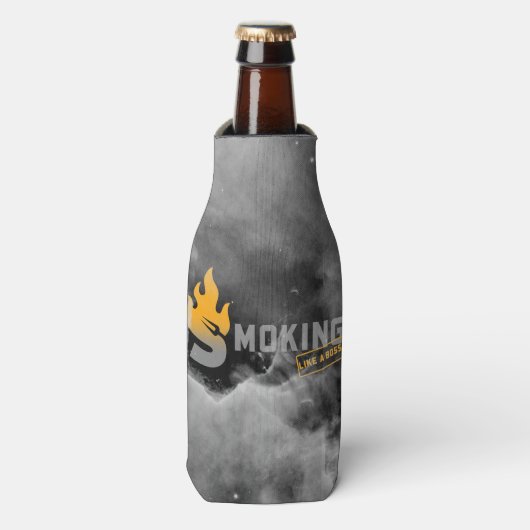 Roken als een baas flesjeskoeler (Fles Voorkant)