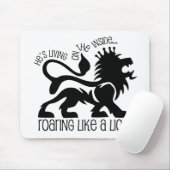 Roken als een leeuw muismat (Met muis)