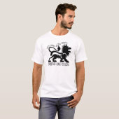 Roken als een leeuw t-shirt (Voorkant volledig)