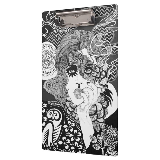 Roken, carnavalsmijter Klembord (Links)