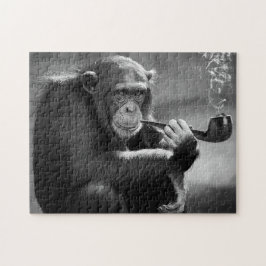 Roken Chimpansee, Jigzaag Puzzle Legpuzzel