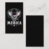 Roken Cowboy Merica, 4 juli Amerikaans Visitekaartje (Voorkant / Achterkant)