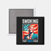 Roken die Biden Pack - Trump 2024 Magneet (Voorkant / Achterkant)