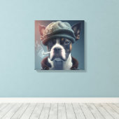 Roken doek canvas afdruk (Insitu (Houten vloer))