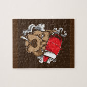 Roken Dog Legpuzzel (Horizontaal)