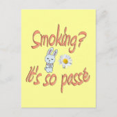 Roken - Het is zo passé Briefkaart (Voorkant)