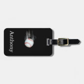 Roken Hot Baseball Bagagelabel (Voorkant horizontaal)