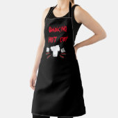 Roken Hot Chef All-Over Print Schort, groot Schort (Insitu)