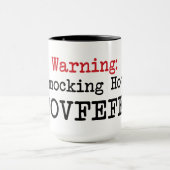 Roken Hot Covfefe Trump citaat koffie mok (Midden)