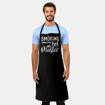 Roken Hot Grill Master BBQ Large Black Apron