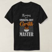 Roken Hot Grill Master Custom T-shirt (Design voorkant)