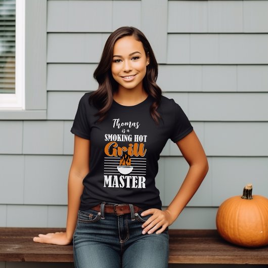 Roken Hot Grill Master Custom T-shirt