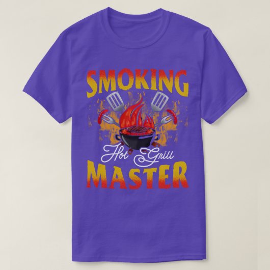 Roken Hot Grill Master T-shirt (Design voorkant)