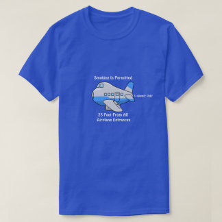 Roken is toegestaan... - Een MisterP T-shirt