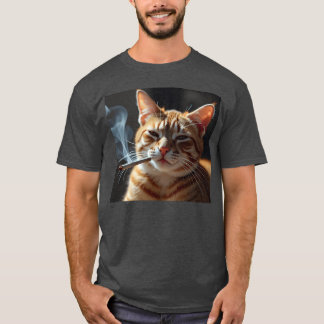 Roken Kat Generatie Z Meme Kat Roken cadeau T-shirt