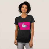 Roken konijn t-shirt (Voorkant volledig)