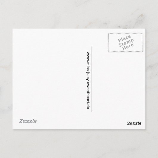 Roken Lady Briefkaart (Achterkant)