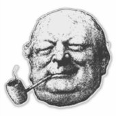 Roken man sticker (Voorkant)
