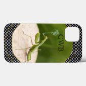 Roken Mantis Monogram terug Case-Mate iPhone Case (Achterkant (horizontaal))