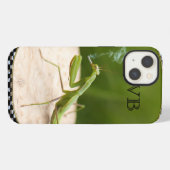 Roken Mantis Monogram terug iPhone Hoesje (Achterkant horizontaal)