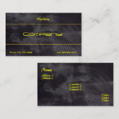 Roken Metaal Visitekaartje (Voorkant / Achterkant)