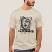 roken Mirror Toast Horror Illustration T-shirt (Voorkant)